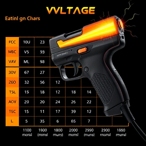 Decoding Stun Gun Efficacy: A Voltage Output Chart and Analysis