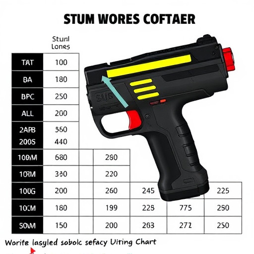 Stun Gun Voltage Ratings: A Comprehensive Comparison Chart