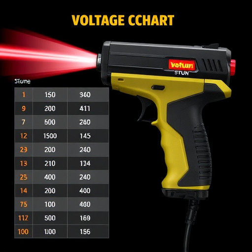 Stun Gun Voltage Chart: Understanding Power Outputs for Safety